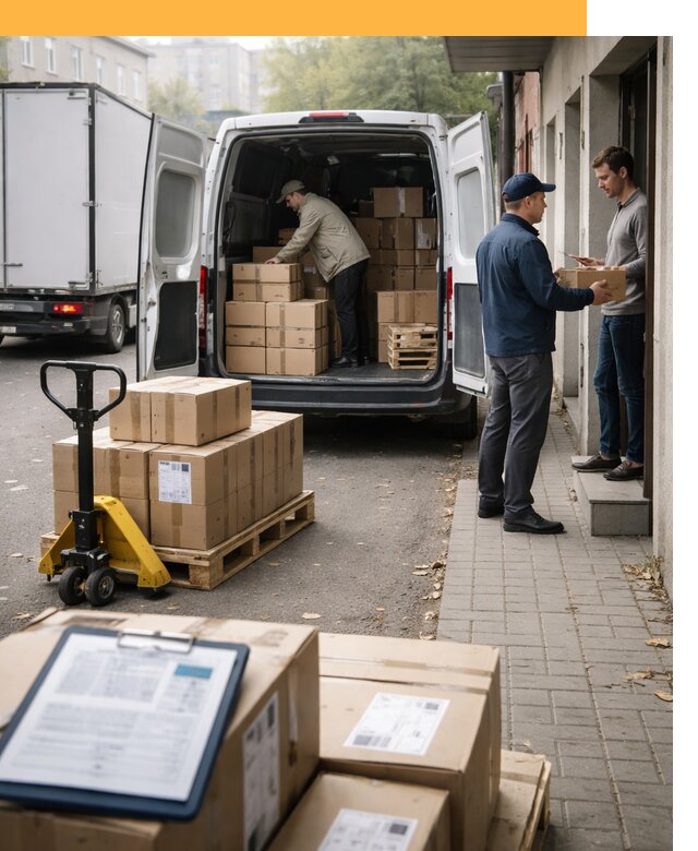 Доставка грузов от двери до двери с таможней от 46269 руб.