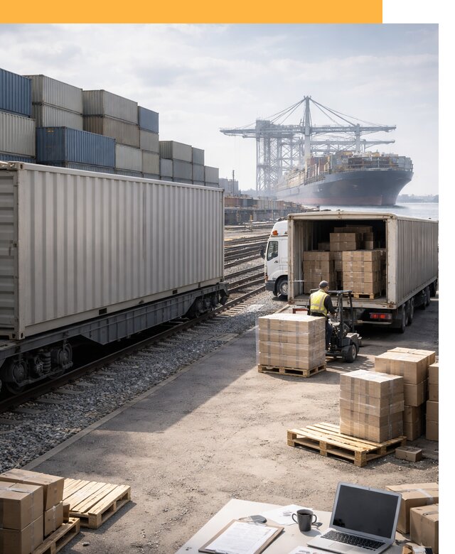 Мультимодальные перевозки грузов по миру от 46269 руб