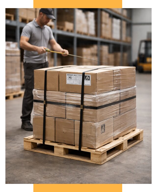 Упаковка и паллетирование грузов от 3599 р. | СетСервис-Взь