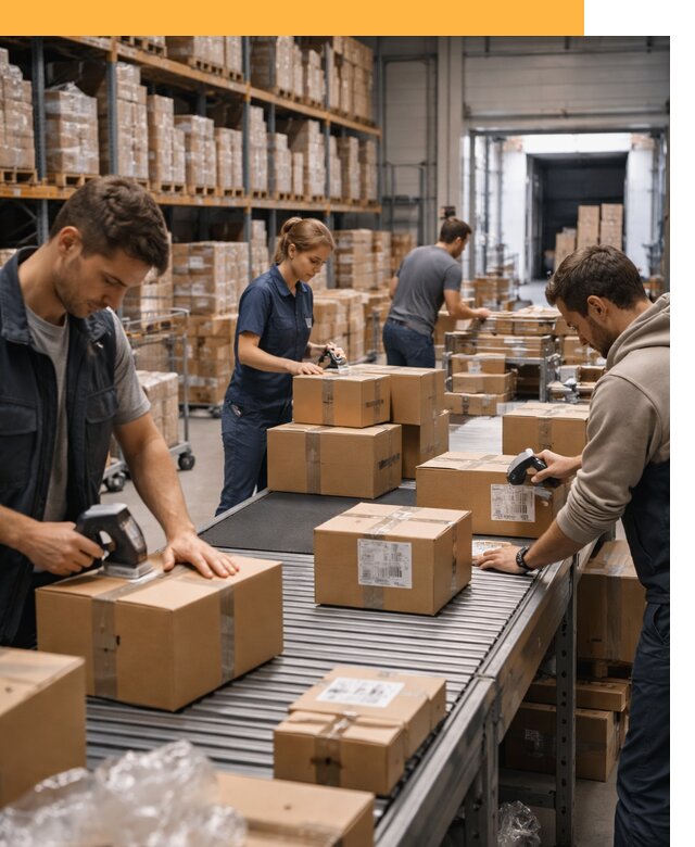 Доставка товаров для маркетплейсов от двери до склада от 7712