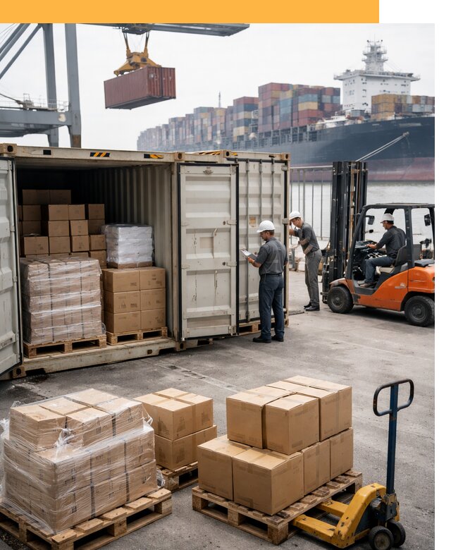 Контейнерные перевозки из Китая под ключ от 123384 руб/контейнер