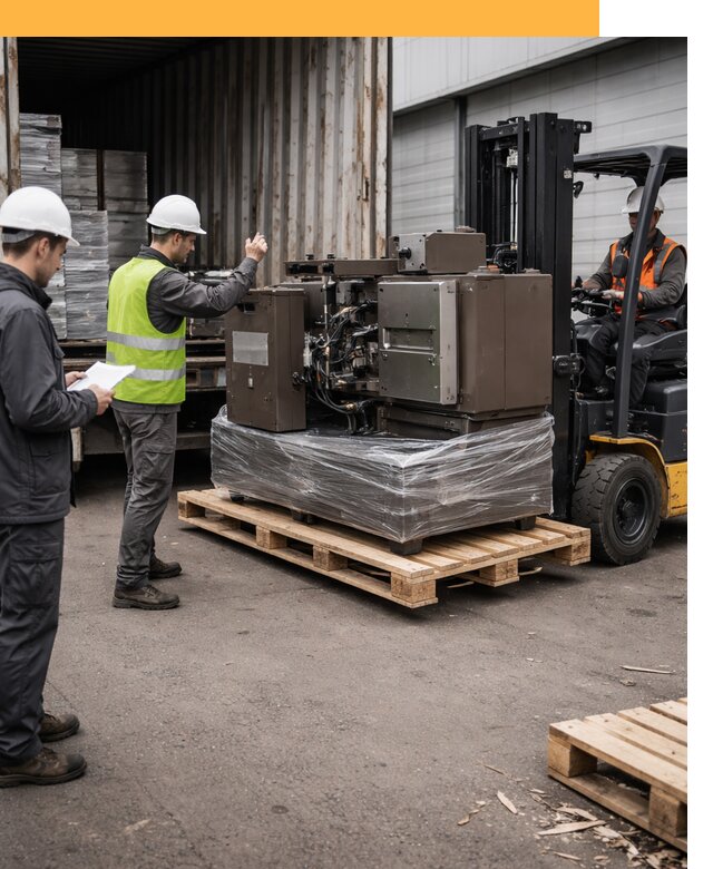 Доставка промышленного оборудования из Европы от 46269