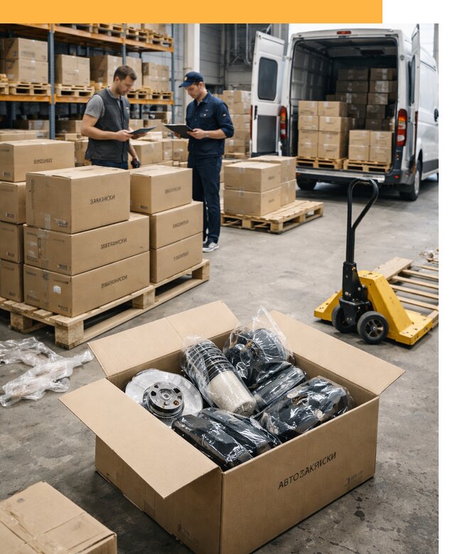 Доставка автозапчастей из Европы от 12853 руб быстро и надёжно