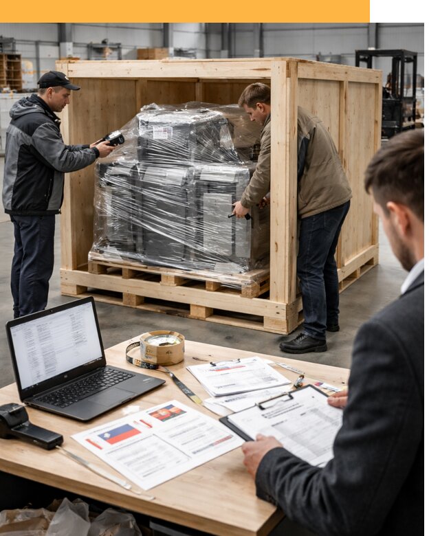 Доставка промышленного оборудования из США от 66833 руб