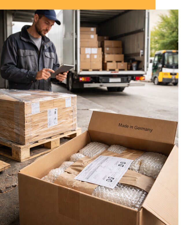 Доставка грузов из Германии от 46269 руб с таможенным оформлением