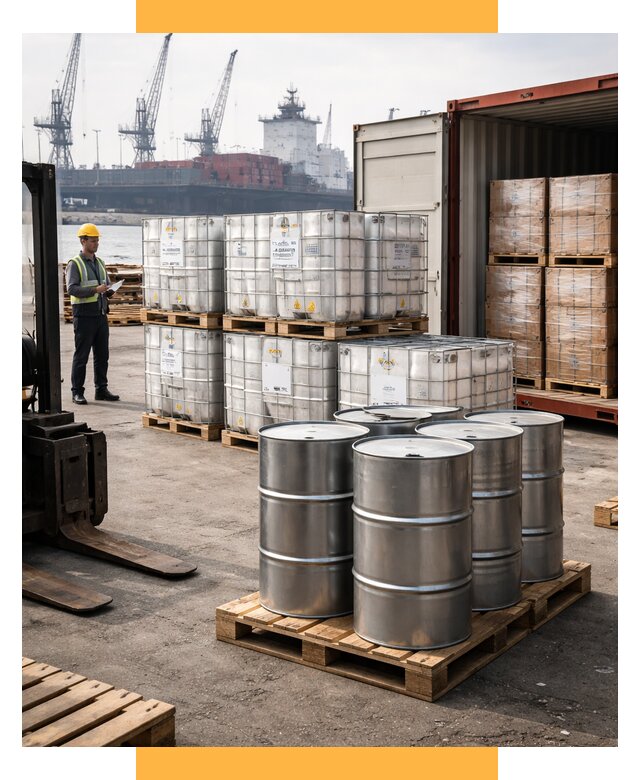 Доставка химического сырья из Индии от 257050 р. | СетСервис-Взь