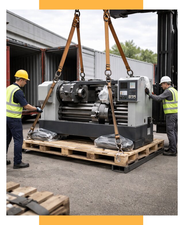 Перевозка станков и таможня от 61692 р. | СетСервис-Взь логистика