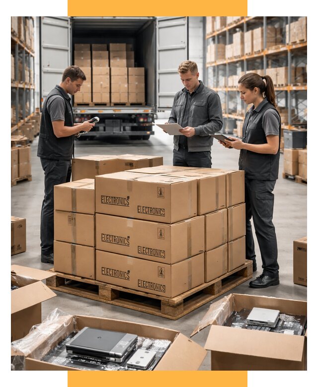 Перевозка электроники и таможня под ключ от 12853 р. | СетСервис-Взь