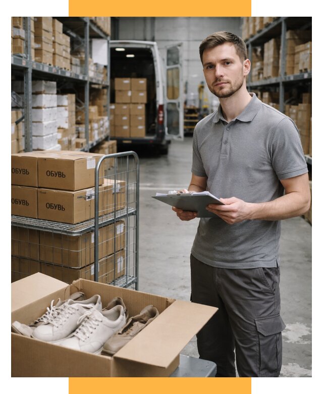 Доставка обуви из Китая и Турции от 4627 р. СетСервис-Взь