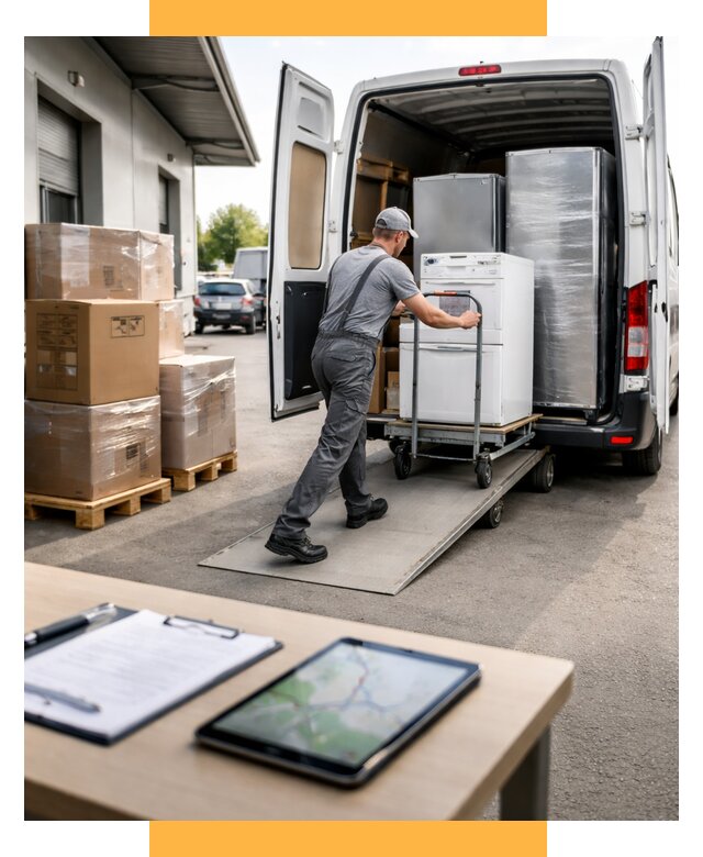 Перевозка бытовой техники от 6683 р. - логистика СетСервис-Взь