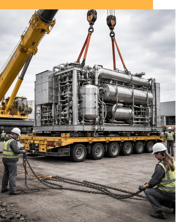 Перевозка тяжеловесных грузов по миру от 154230 руб