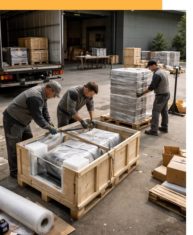 Перевозка выставочных грузов по миру от 25705 руб за м2 с таможней