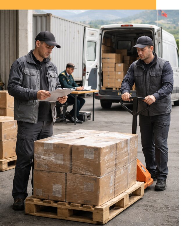 Доставка грузов через Армению, быстрая таможенная очистка от 25705