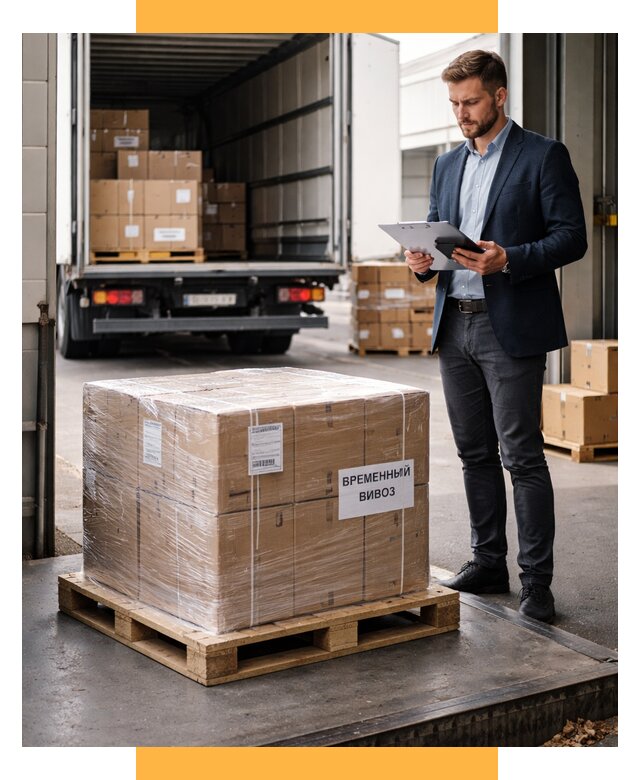 Временный вывоз товаров под ключ от 8226 р. | СетСервис-Взь