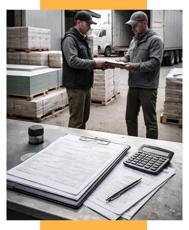 Таможенное оформление стройматериалов от 8740 р. | СетСервис-Взь