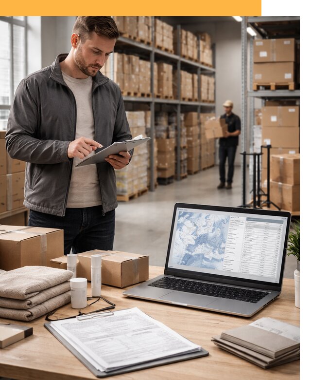 Закупка товаров в Европе под ключ: доставка, таможня от 7712 руб