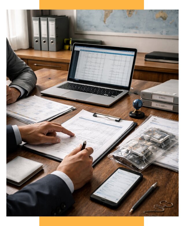 Проверка поставщика за рубежом от 8740 р. | СетСервис-Взь аудит